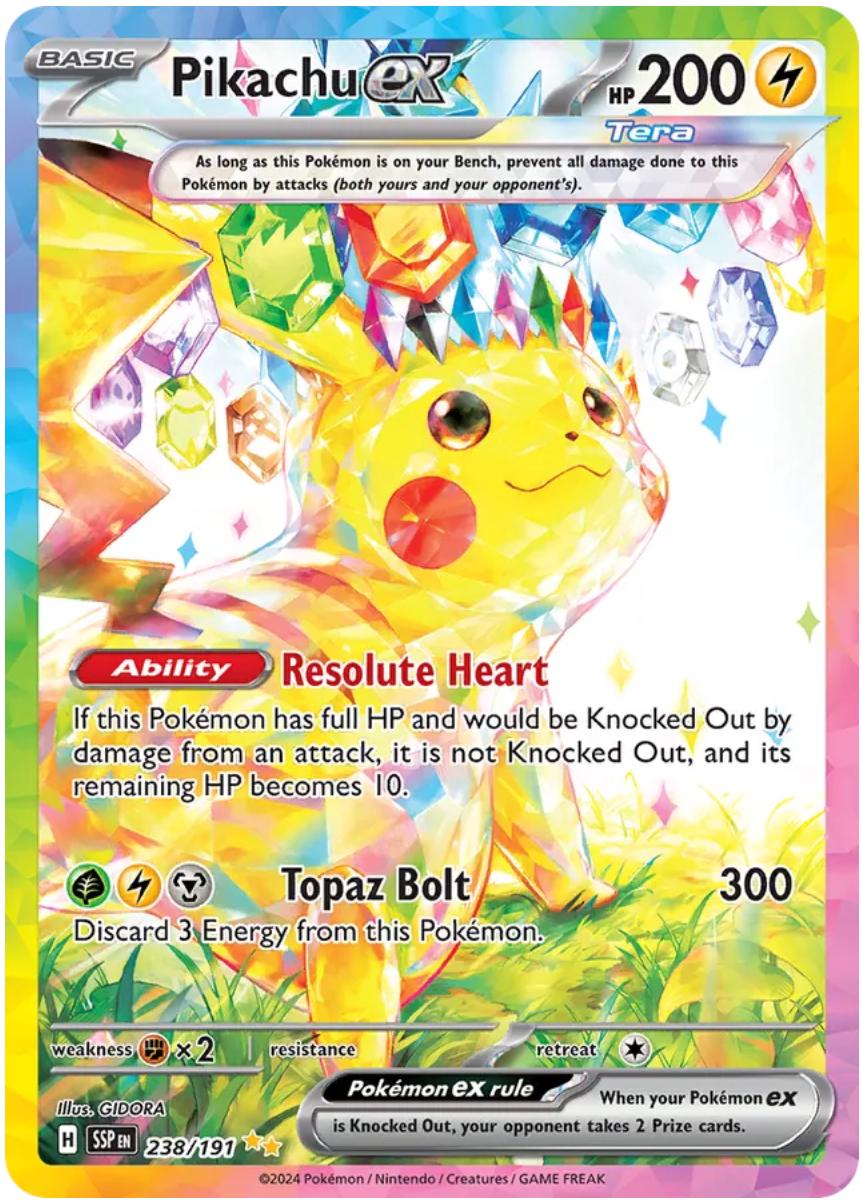 Pikachu ex card skin for debit and credit cards