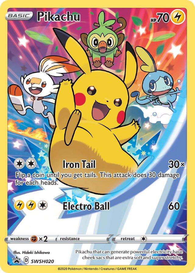 Pikachu sticker voor bankpas en creditcard