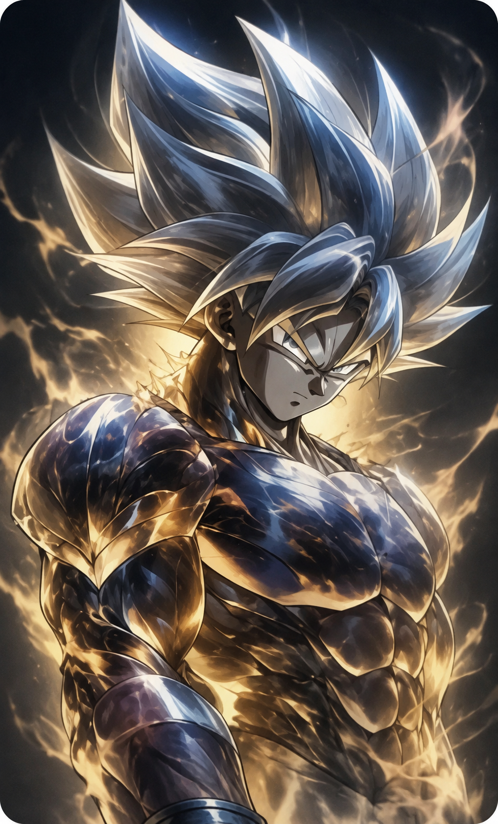 Son Goku (Ultra Instinct) card skin for debit and credit cards