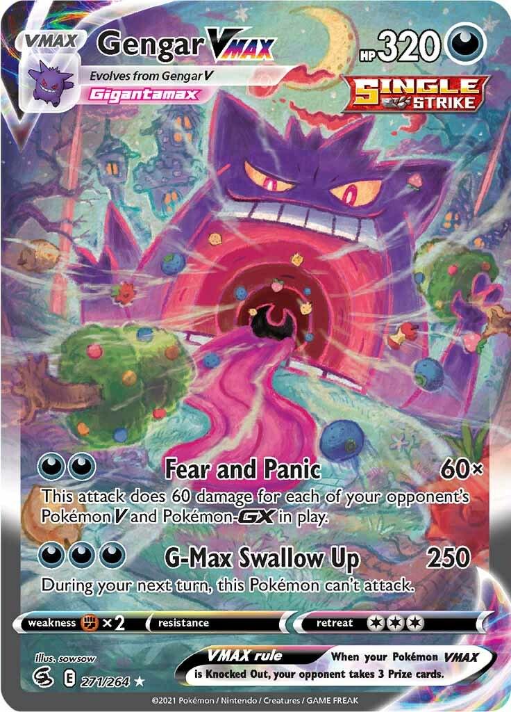 Gengar Vmax card skin for debit and credit cards