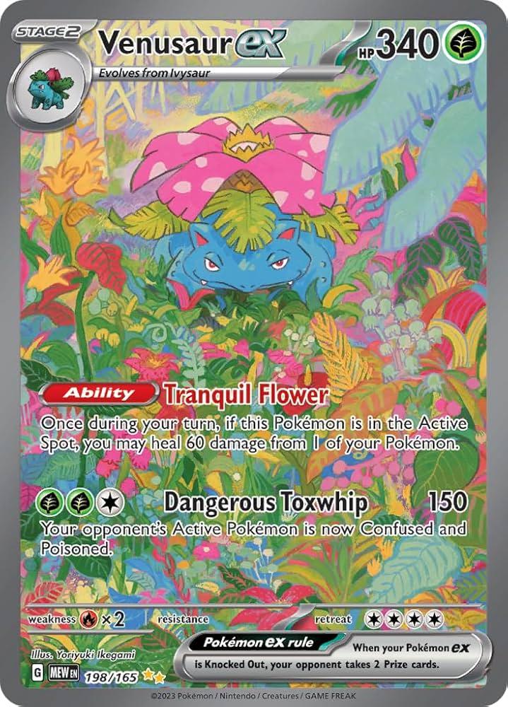 Venusaur ex card skin for debit and credit cards