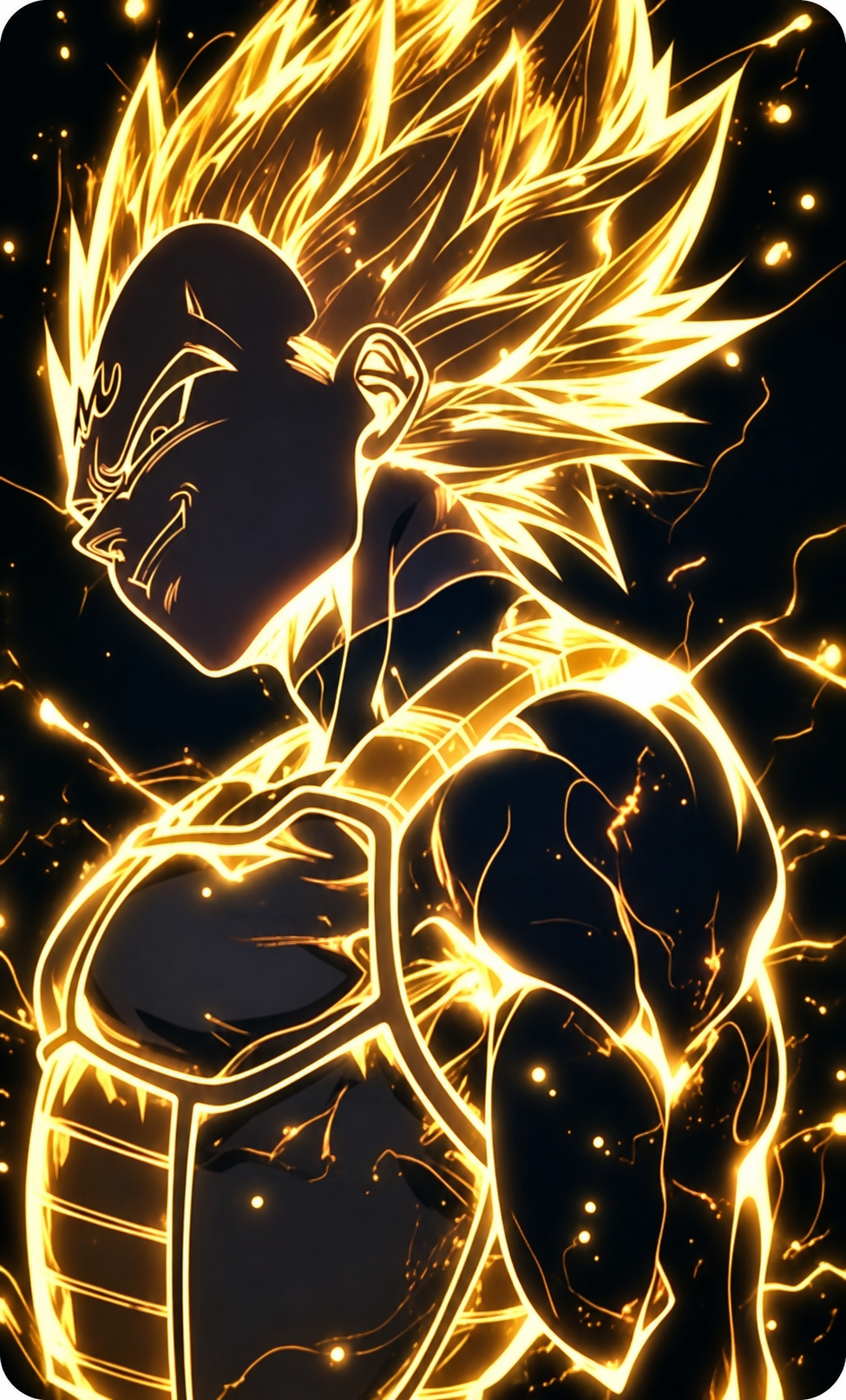 Vegeta sticker voor bankpas en creditcard