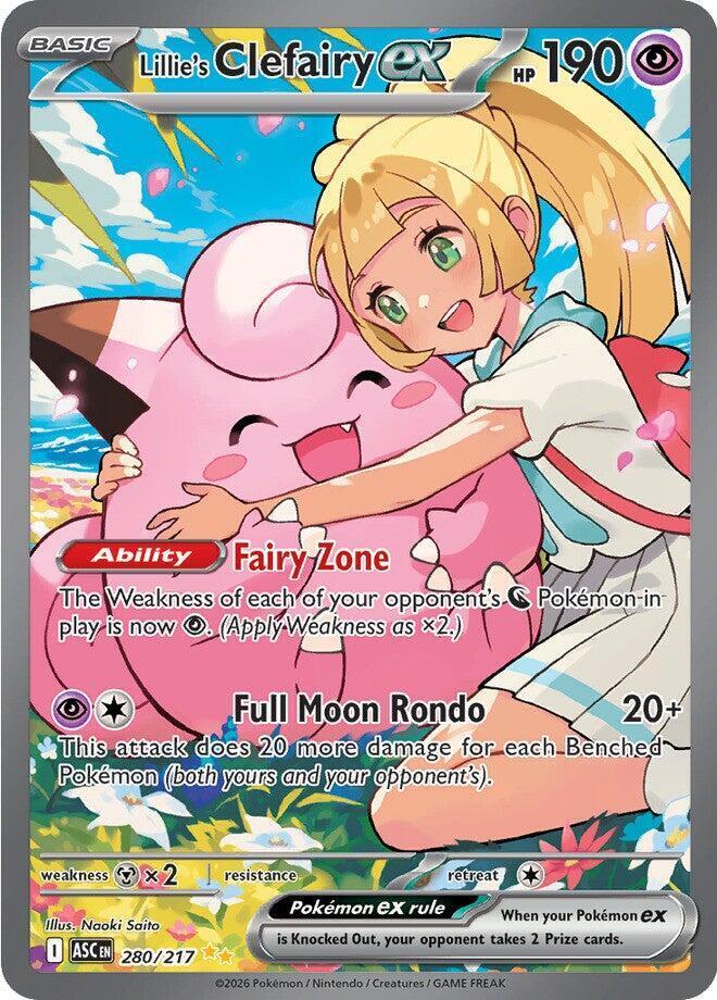 Lillie's Clefairy card skin for debit and credit cards