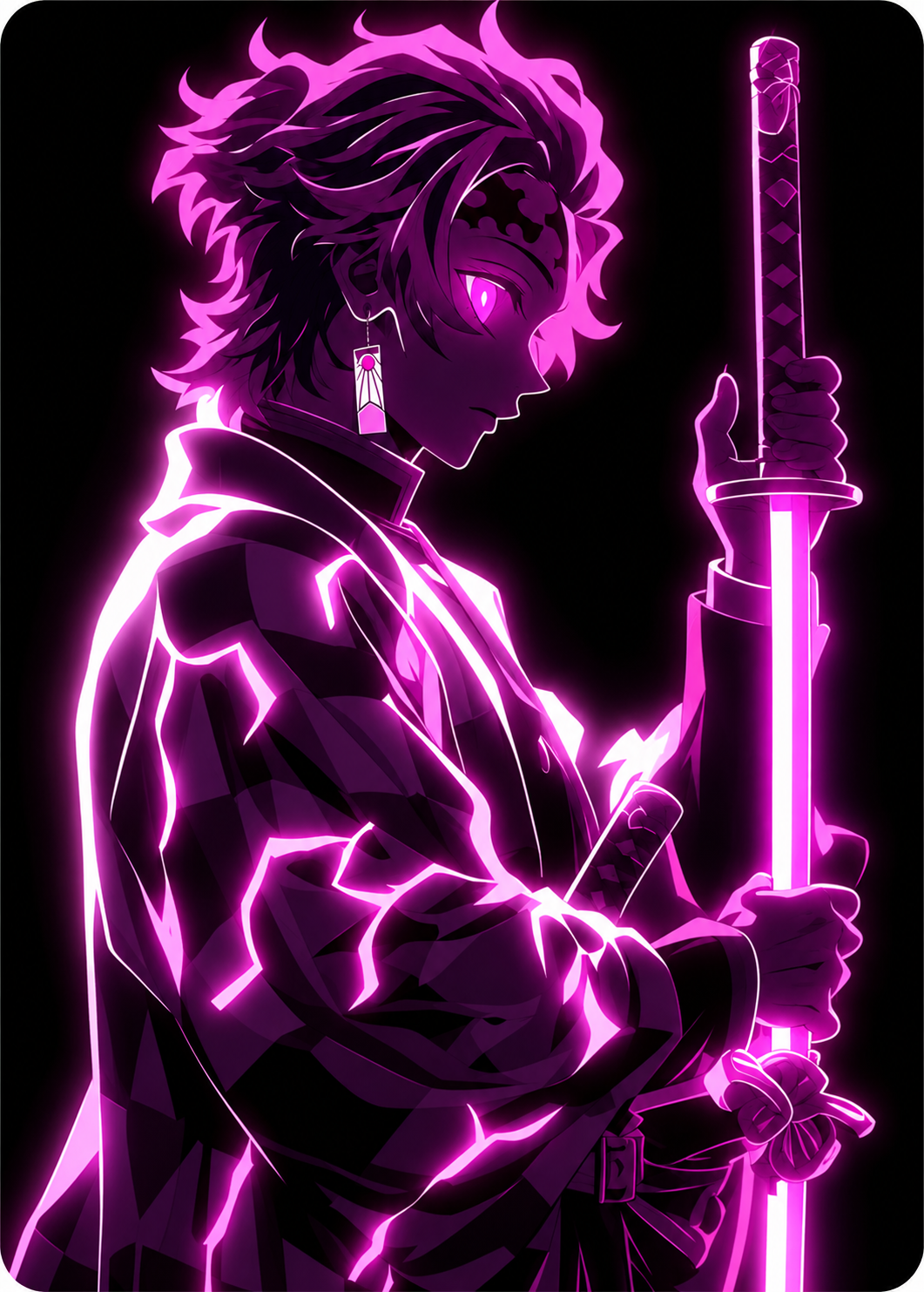 Tanjiro Kamado card skin for debit and credit cards